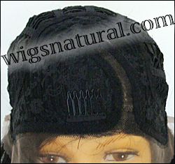 SEPIA Lace Front Wig Laurel, Heat-Resistant Synthetic Fiber, color 1B SEPIA Lace Front Wig Laurel, Heat-Resistant Synthetic Fiber, color 1B