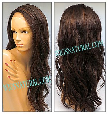 SEPIA Lace Front Wig Laurel, Heat-Resistant Synthetic Fiber, color shown FS4/30