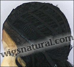 SEPIA Lace Front Wig LF-Isabella, Heat-Resistant Synthetic Fiber, color 1B