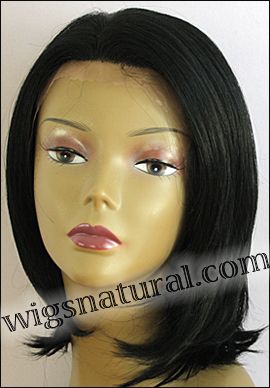 SEPIA Lace Front Wig OMEGA, Heat-Resistant Futura Synthetic Fiber, color #1