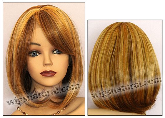 SEPIA Lace Front Wig Ritz, Heat-Resistant Synthetic Fiber, color F2014