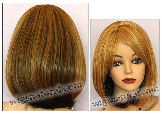 SEPIA Lace Front Wig Ritz, Heat-Resistant Synthetic Fiber, color F2032
