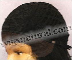 SEPIA Lace Front Wig SOFIA, Heat-Resistant Synthetic Fiber, color 1B SEPIA Lace Front Wig SOFIA, Heat-Resistant Synthetic Fiber, color 1B