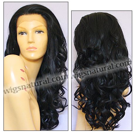 SEPIA Lace Front Wig SOFIA, Heat-Resistant Synthetic Fiber, color #2 SEPIA Lace Front Wig SOFIA, Heat-Resistant Synthetic Fiber, color #2