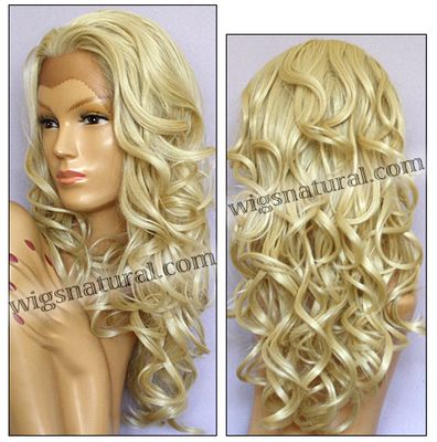 SEPIA Lace Front Wig SOFIA, Heat-Resistant Synthetic Fiber, color #613