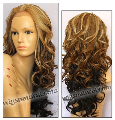 SEPIA Lace Front Wig SOFIA, Heat-Resistant Synthetic Fiber, color F2032