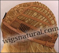 SEPIA Lace Front Wig SOFIA, Heat-Resistant Synthetic Fiber, color T27/613