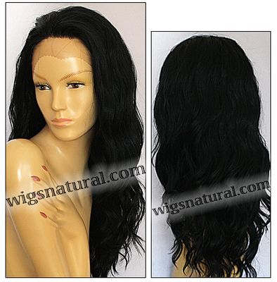 SEPIA Lace Front Wig YVONNE, Heat-Resistant Synthetic Fiber, color #1