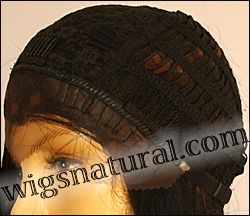 SEPIA Lace Front Wig YVONNE, Heat-Resistant Synthetic Fiber, color FS1B/30