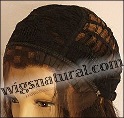 SEPIA Lace Front Wig YVONNE, Heat-Resistant Synthetic Fiber, color P4/27/30
