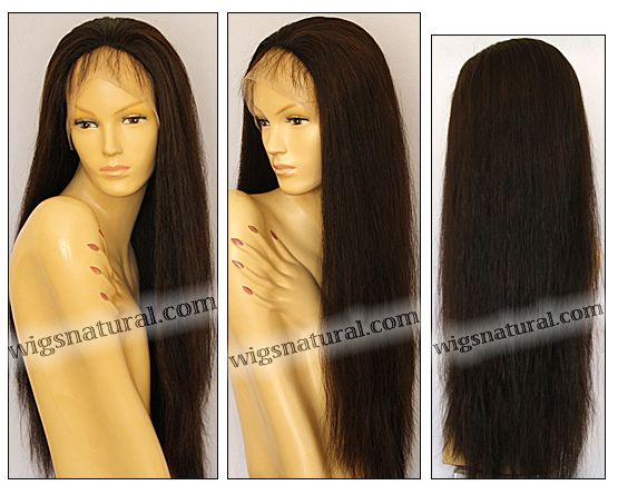 Silk top full lace wig, Injection full lace wig, Hidden knots full lace wig, Chinese remy hair, style WNST-Chinese-SStraight-3-28, Custom