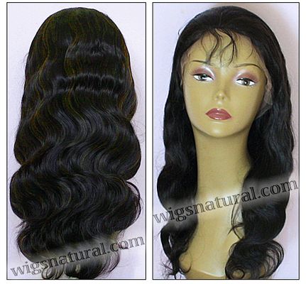 Silk top full lace wig, Injection full lace wig, Hidden knots full lace wig, Indian remy hair, style WNST-bodyWave-30HL1B-24, in stock
