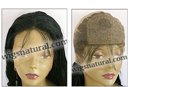 Silk top full lace wig, Injection full lace wig, Hidden knots full lace wig, Indian remy hair, style WNST-FrenchCurl-1B-22, in stock