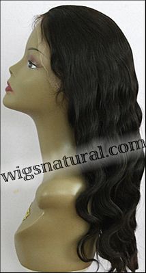 Silk top full lace wig, Injection full lace wig, Hidden knots full lace wig, Indian remy hair, style WNST-JbodyWave-N-24, Custom