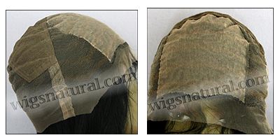Silk top full lace wig, Injection full lace wig, Hidden knots full lace wig, Indian remy hair, style WNST-Straight-1B-24, Custom