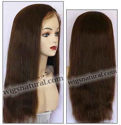Silk top full lace wig, Injection full lace wig, Hidden knots full lace wig, Malaysian remy hair, style WNST-Malaysian-SStraight-4-24, Custom