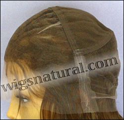 Silk top full lace wig, or Full lace wig, Virgin European hair, virgin Brazilian hair, or virgin Asian hair, style VW-GBrown-PWave-10NHL8-22
