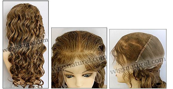 Silk top full lace wig, or Full lace wig, virgin European hair, virgin Brazilian hair, or virgin Asian hair, style VW-LBrown-BodyCurl-10NHL7-26 Silk top full lace wig, or Full lace wig, virgin European hair, virgin Brazilian hair, or virgin Asian hair, style VW-LBrown-BodyCurl-10NHL7-26