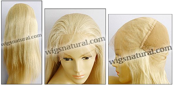 Silk top full lace wig, or Full lace wig, Virgin European hair, virgin Brazilian hair, or virgin Asian hair, style VW-LstGBlond-Straight-12N-22 Silk top full lace wig, or Full lace wig, Virgin European hair, virgin Brazilian hair, or virgin Asian hair, style VW-LstGBlond-Straight-12N-22