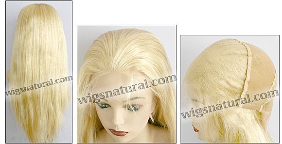 Silk top full lace wig, or Full lace wig, Virgin European hair, virgin Brazilian hair, or virgin Asian hair, style VW-PlatiBlond-Straight-17-22 Silk top full lace wig, or Full lace wig, Virgin European hair, virgin Brazilian hair, or virgin Asian hair, style VW-PlatiBlond-Straight-17-22