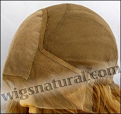 Silk Top Lace Front Wig, or lace front wig, Virgin European hair, virgin Brazilian hair, or virgin Asian hair, style VWLF-MBlond-bodyCurl-10N-26