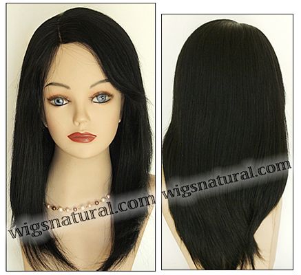 Remy Human Hair Wig HR-IV CRYSTAL, Sister Wig Brand, Color shown #1