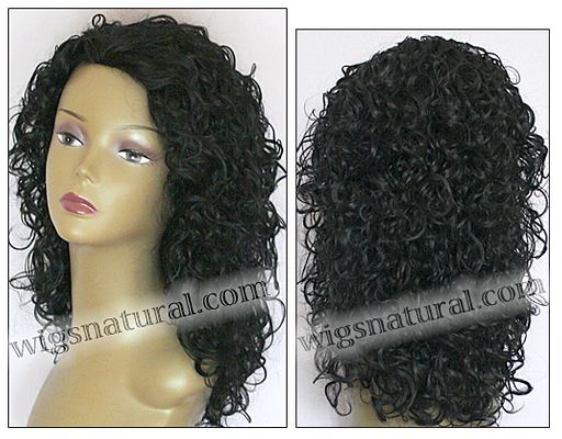 Remy Human Hair Wig HR-REMY FRENCH REFINED, Sister Wig Brand, Color shown #1