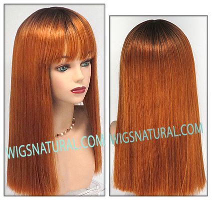 Synthetic wig Straight Edgy, Forever Young wig collection, color shown autumn haze ombre