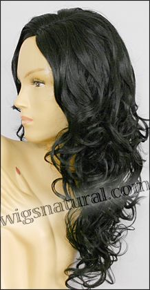Synthetic wig VISAGE, Forever Young wig collection, color 1B Synthetic wig VISAGE, Forever Young wig collection, color 1B