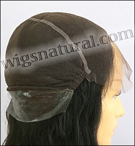 Thin skin full lace wig, remy human hair, style WNTS-SS-1B-22, Custom