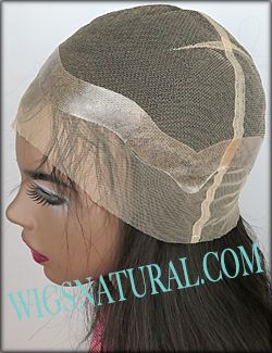Thin skin full lace wig, remy human hair, style WNTS-SS-2-18, Custom