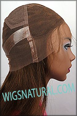 Thin skin full lace wig, remy human hair, style WNTS-SS-HL4x30-22, Custom