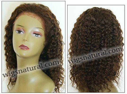 Thin skin full lace wig, remy human hair, style WNTS-TCurl-M2x4x6-20, Custom
