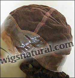 Thin skin full lace wig, remy human hair, style WNTS-TCurl-M2x4x6-20, Custom