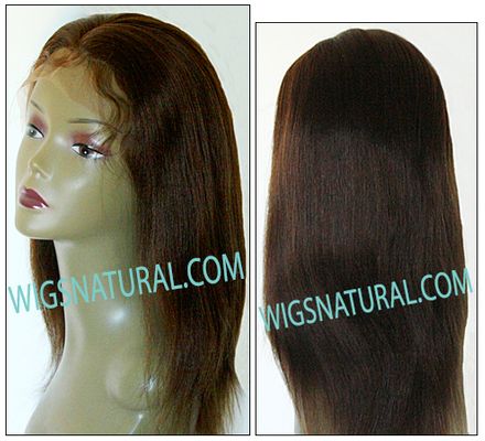 Thin skin full lace wig, remy human hair, style WNTSST-YK-M3x4-20, Custom
