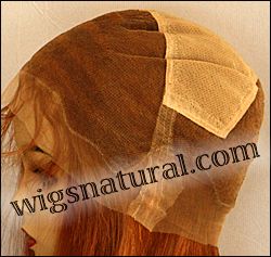 Ukrainian virgin hair lace wig, Russian virgin hair lace wig, wig style UR-Copper-SStraight-24HL22-20