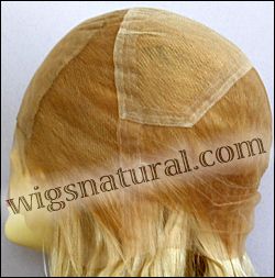 Ukrainian virgin hair lace wig, Russian virgin hair lace wig, wig style UR-GBlonde-bodyCurl-14-26