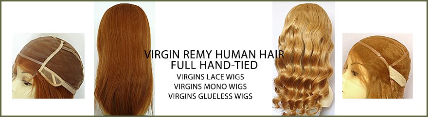 Virgins Lace & Mono Wigs Virgins Lace & Mono Wigs