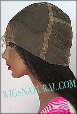 Yaki Straight Full lace wig, Indian remy hair, wig style WN-YK-M1Bx2-20, custom