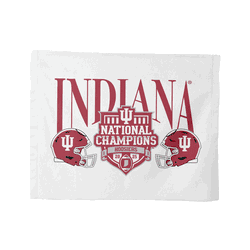 2025 NCAA Football Championship Indiana Hoosiers Clincher Rally Towel 15x18 inches