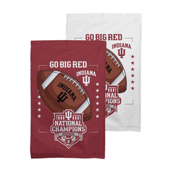 2025 NCAA Football Championship Indiana Hoosiers Unify Fan Towel 16x25 inches