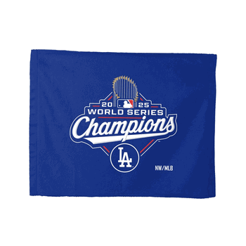 2025 World Series Championship Los Angeles Dodgers Chop Rally Towel 15x18 inches