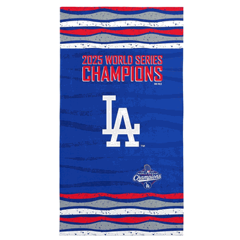 2025 World Series Championship Los Angeles Dodgers Cycle Beach Towel 30x60 inches