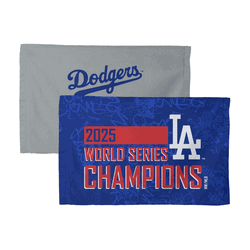 2025 World Series Championship Los Angeles Dodgers Turn Two 2 Pack Fan Towel 16x25 inches