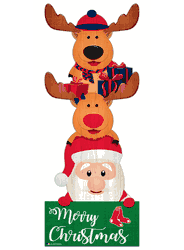 31" Santa Stack Leaner 