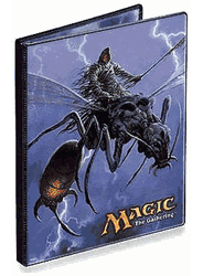 4 Pocket Magic the Gathering Portfolio - Needle Specter / Indigo Faerie