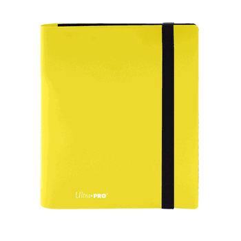 4 Pocket PRO Binder Eclipse Lemon Yellow