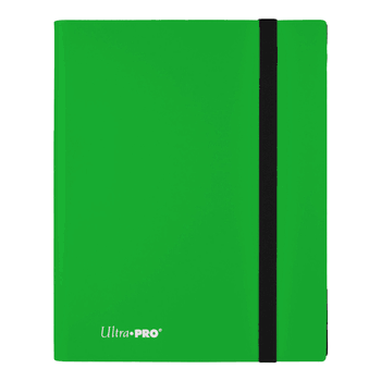 9 Pocket PRO Binder Eclipse Lime Green
