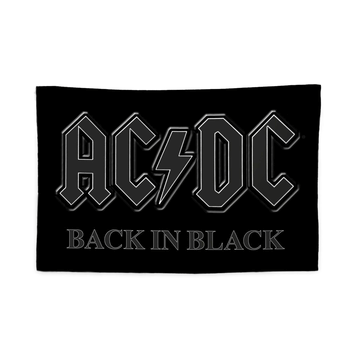 AC/DC Back In Black ?Wall Hanging Tapestry 24�36 inches