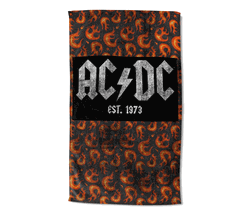 AC/DC Est. 1973 Beach Towel 40x72 inches